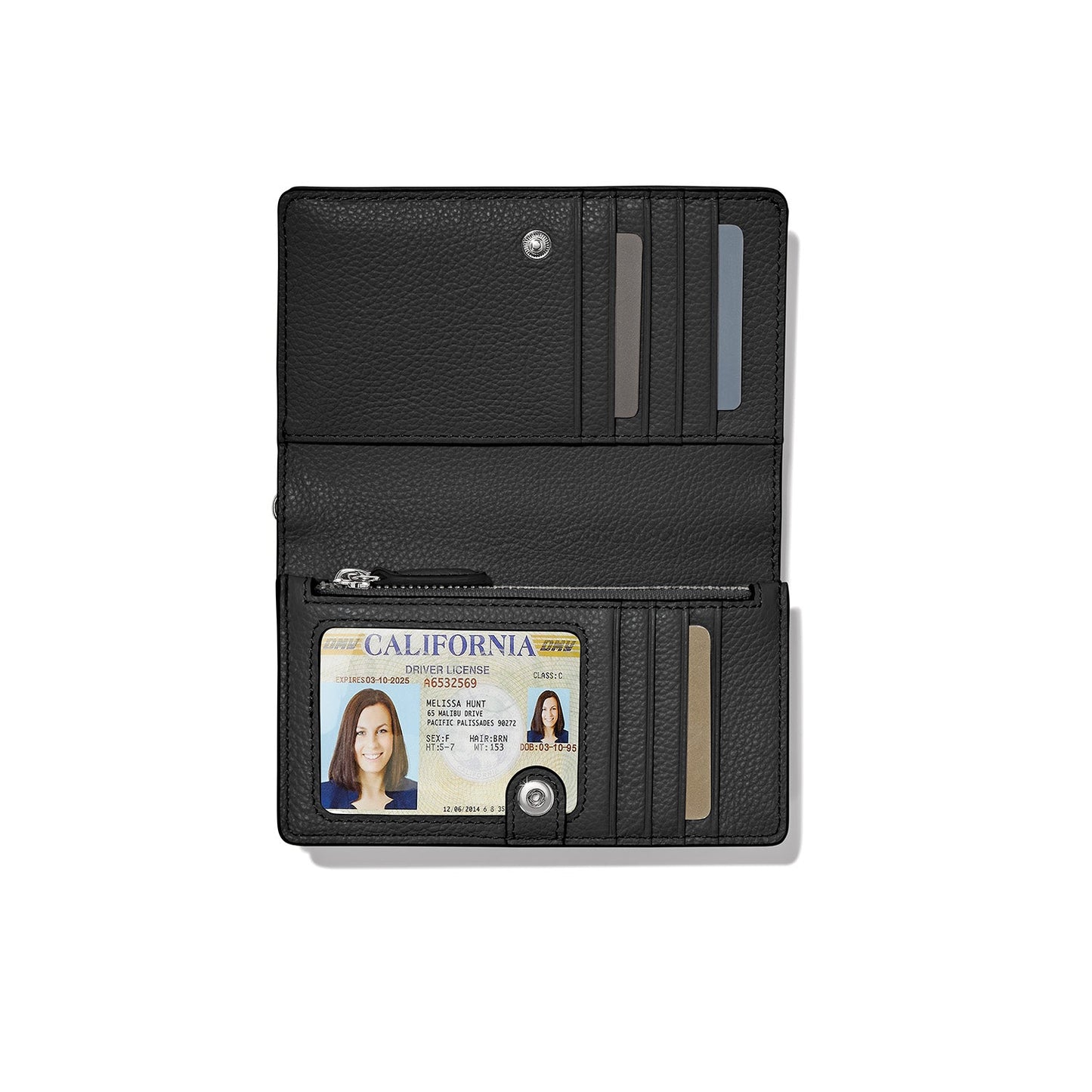 Black Interlock Medium wallet/crossbody