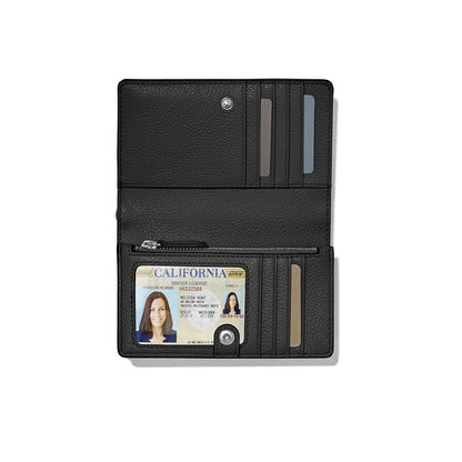Black Interlock Medium wallet/crossbody