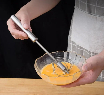 Stainless Steel Semi-Automatic Whisk ü•£