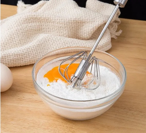 Stainless Steel Semi-Automatic Whisk ü•£
