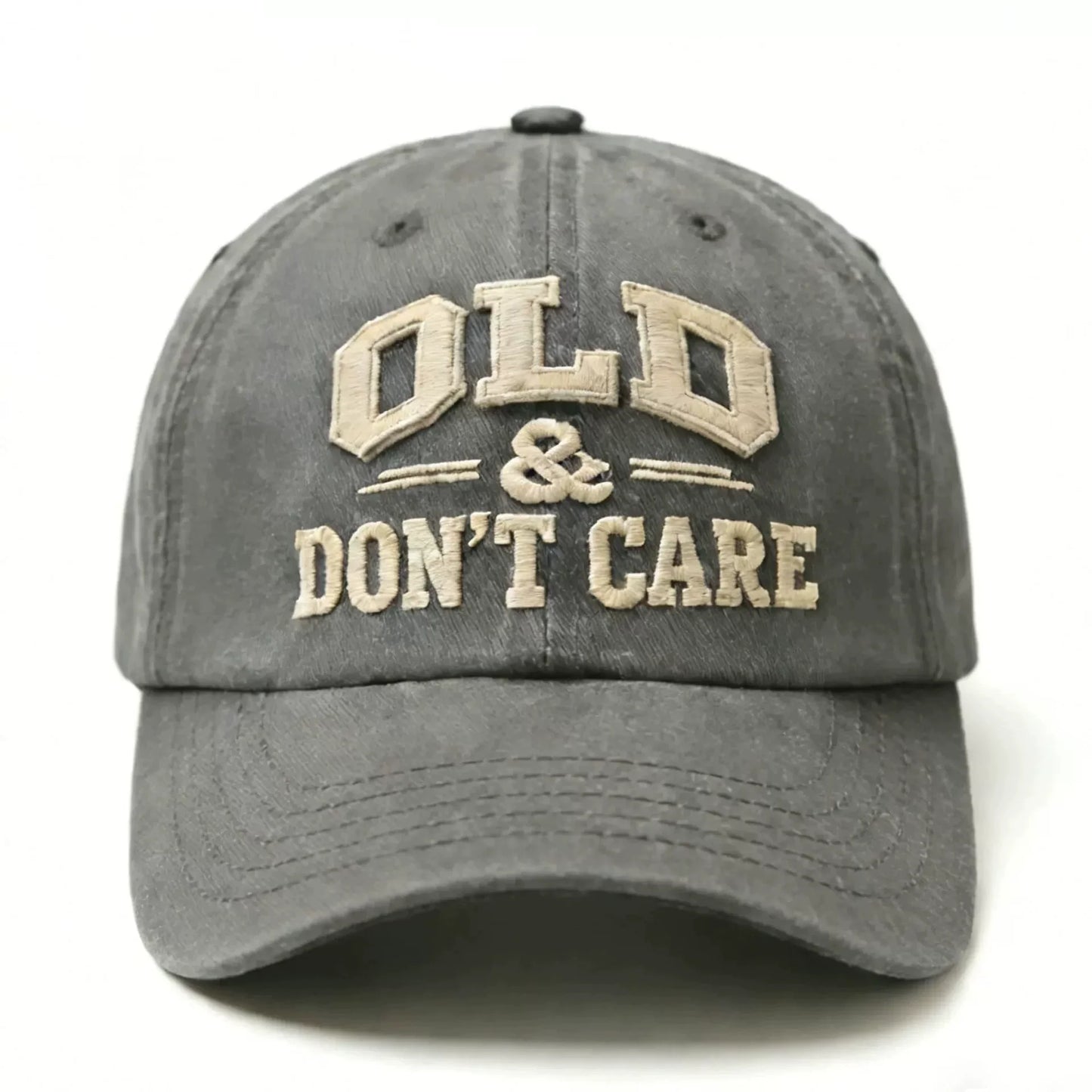 üß¢ 2026 New Year Hot Sale |  Vintage Distressed ‚ÄúOLD & DON‚ÄôT CARE‚Äù Cap