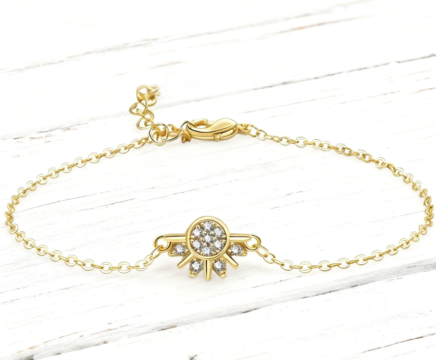 üì¢üì¢40% OFF !! ‚è∞Sun and Moon Pendant Necklace with Rhinestones