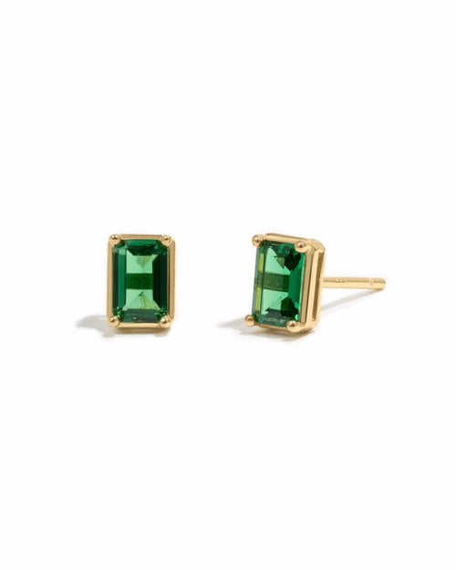 Emerald Studs