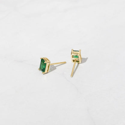 Emerald Studs