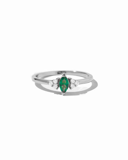 Emerald Marquise Ring