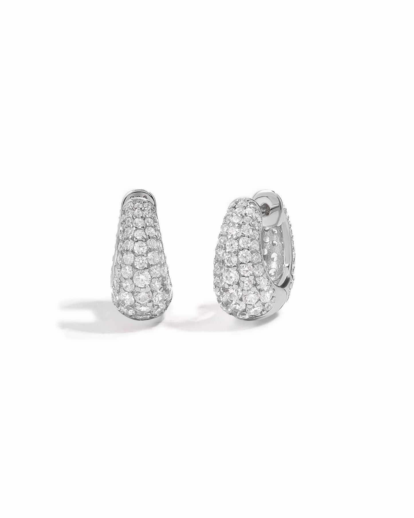 Basket Pave Hoops