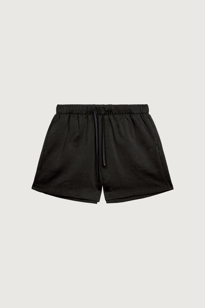 RELAXED FIT DRAWSTRING JERSEY SHORT
