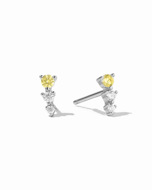 Yellow & Diamond Ear Climber