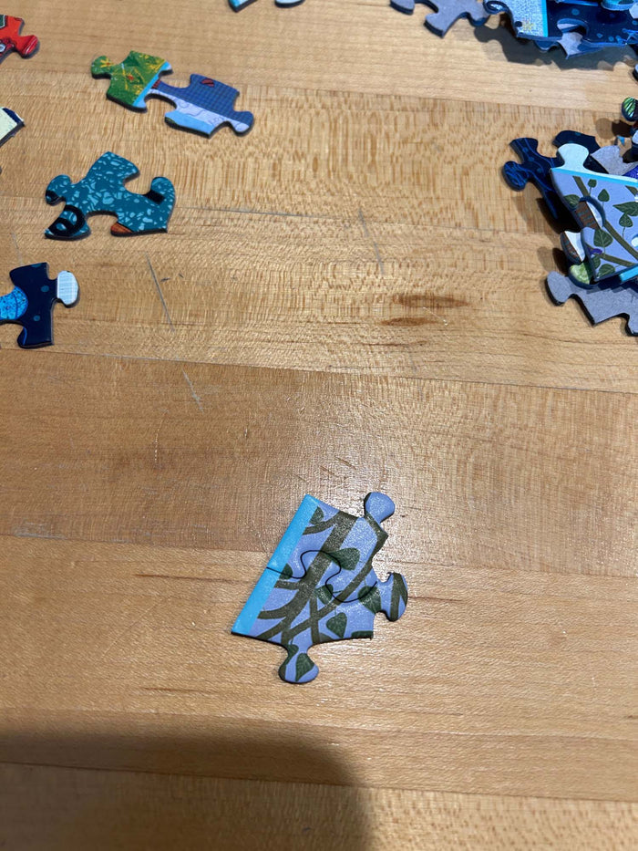 Jigsaw piece.