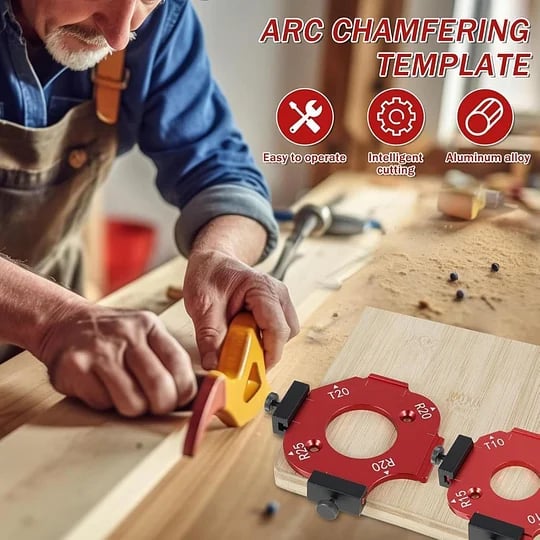 Dailyardtool¬Æ The Ultimate Cutting Template: Achieve Accurate Angles and Arcs with Ease
