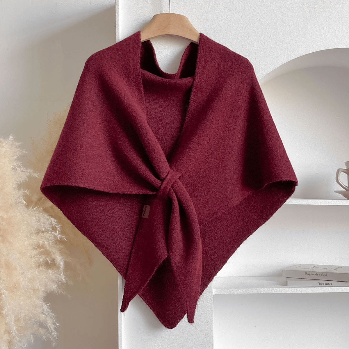 üçÇWomen's Solid-Color  ScarfüçÅ Casual Soft Comfortable Shawl for Daily Wear