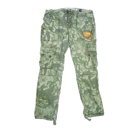 Akoo Camo Cargo Trousers - 36, Large - Army & Outdoors - Cargo Trousers