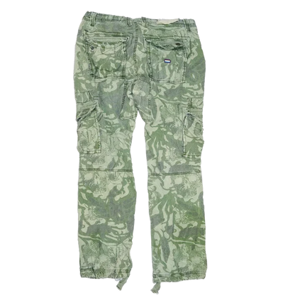 Akoo Camo Cargo Trousers - 36, Large - Army & Outdoors - Cargo Trousers