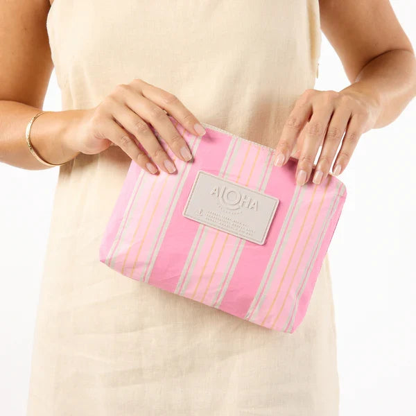 ALOHA SUMMER STRIPE SMALL BAG