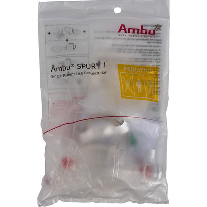 Pediatric Spur II BVM - packaged front