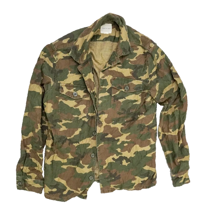 American Eagle Outfitters Woodland Camo Shirt - Medium - Army & Outdoors - Field Jackets