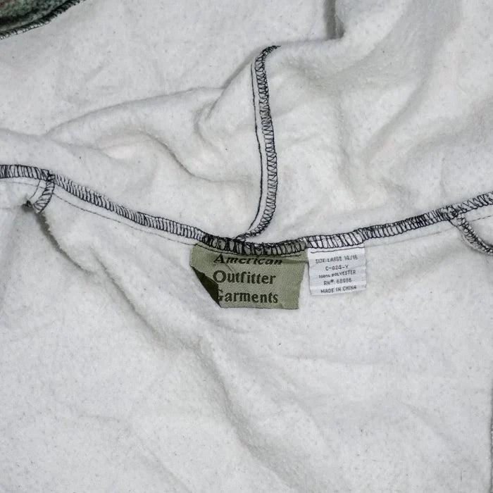 American Outfitter Garments Kids Fleece Jacket - Large - Army & Outdoors - Fleeces & Jerseys