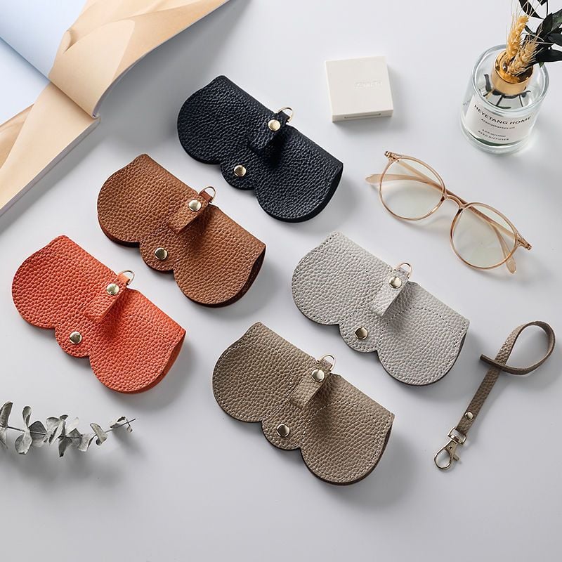 ‚ú®Soft PU Leather Sunglasses BagüëìÔ∏è