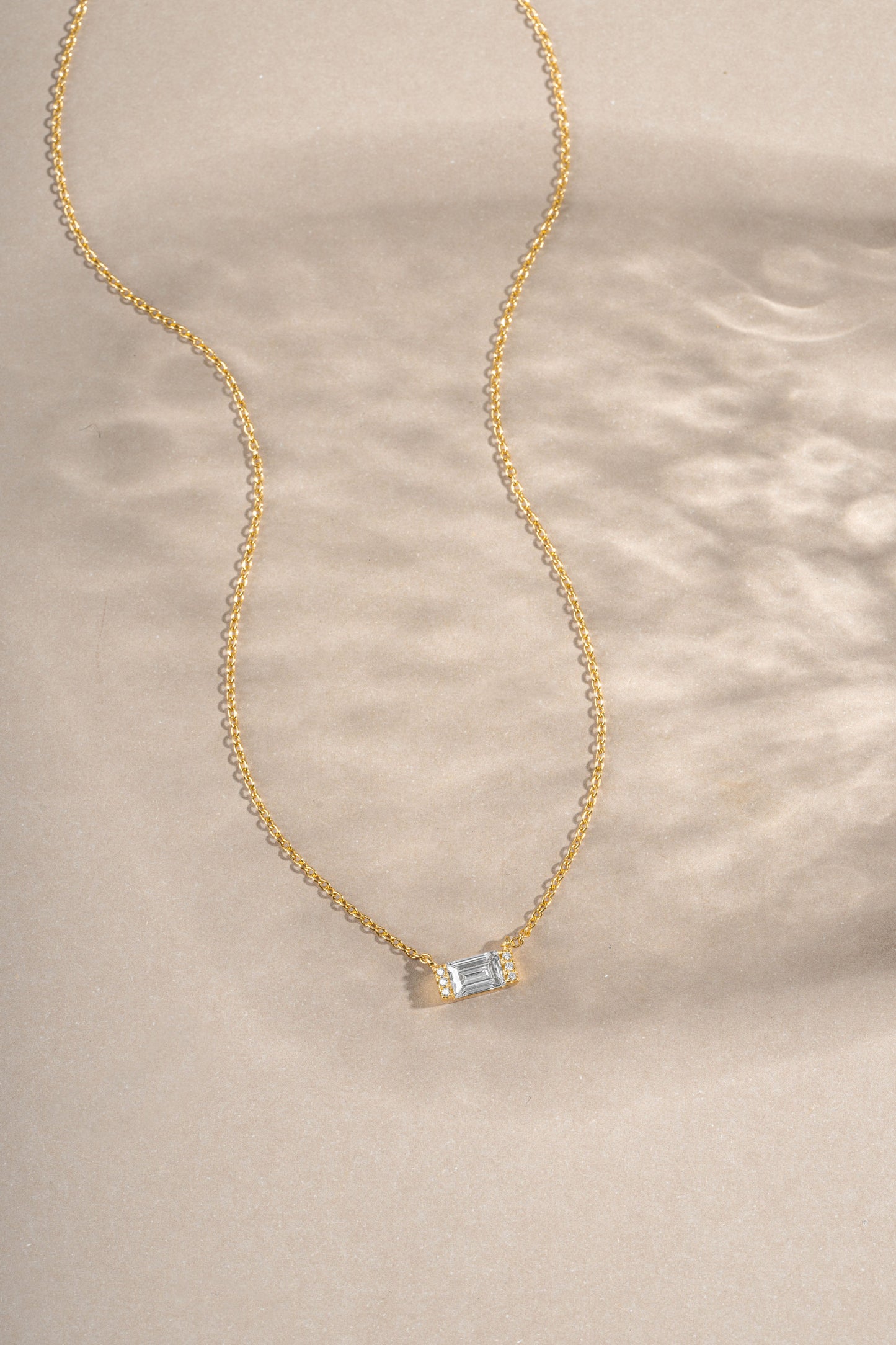 Baguette Necklace