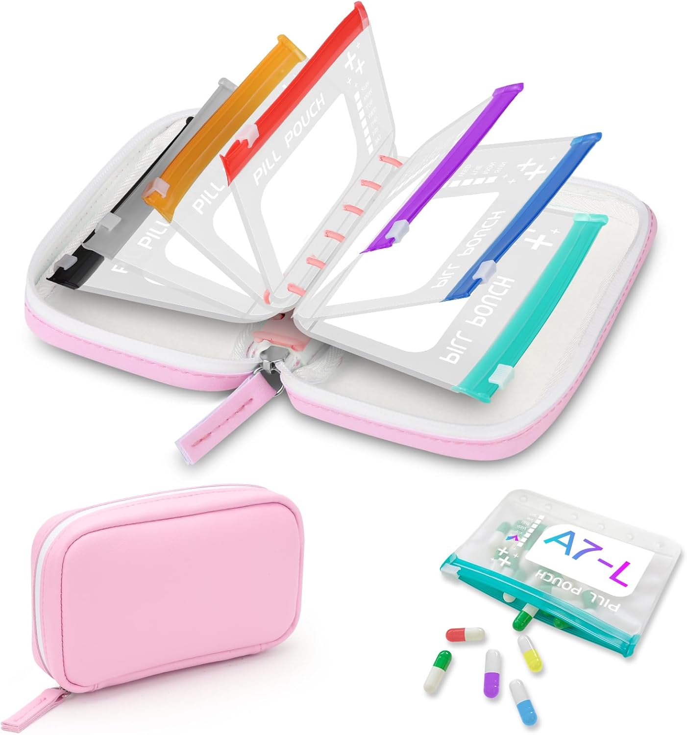 üèÜFlash Sale‚ö° 50K+ SOLD! Waterproof Pill Pouch Set-14Pcs Bags Inside