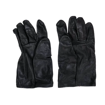 Belgian Army Leather Gloves - Used - Belgian Army Surplus - Gloves