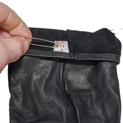 Belgian Army Leather Gloves - Used - Belgian Army Surplus - Gloves