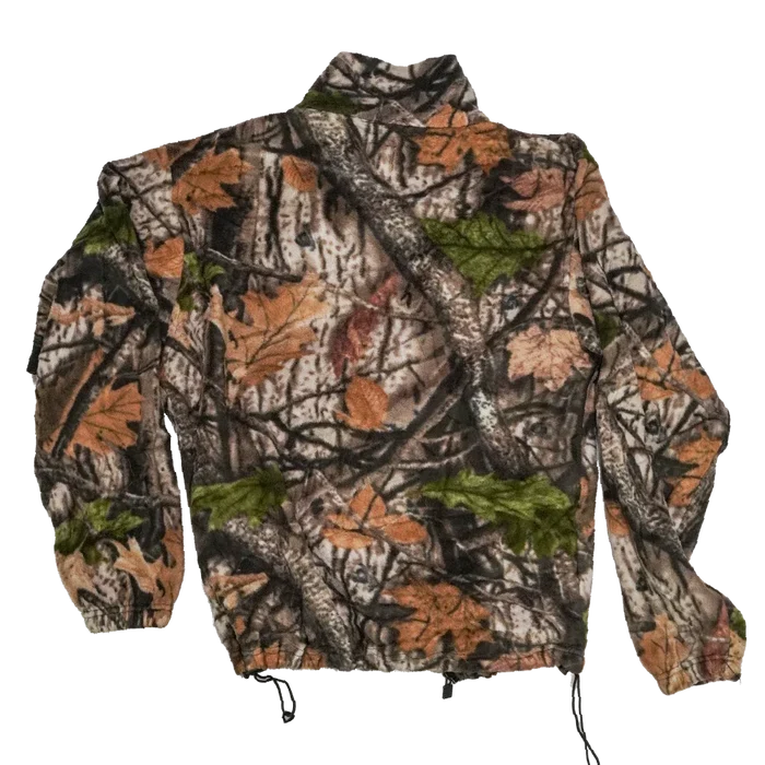 Big Bill Mossy Oak Camo Fleece Jacket - Small - Army & Outdoors - Field Jackets