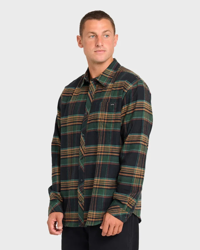 BILLABONG COASTLINE MENS FLANNEL