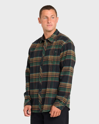 BILLABONG COASTLINE MENS FLANNEL