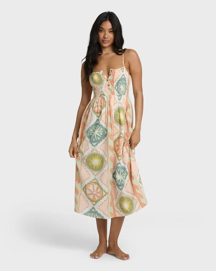 BILLABONG FEVER DREAM MIDI DRESS