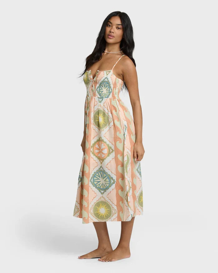BILLABONG FEVER DREAM MIDI DRESS