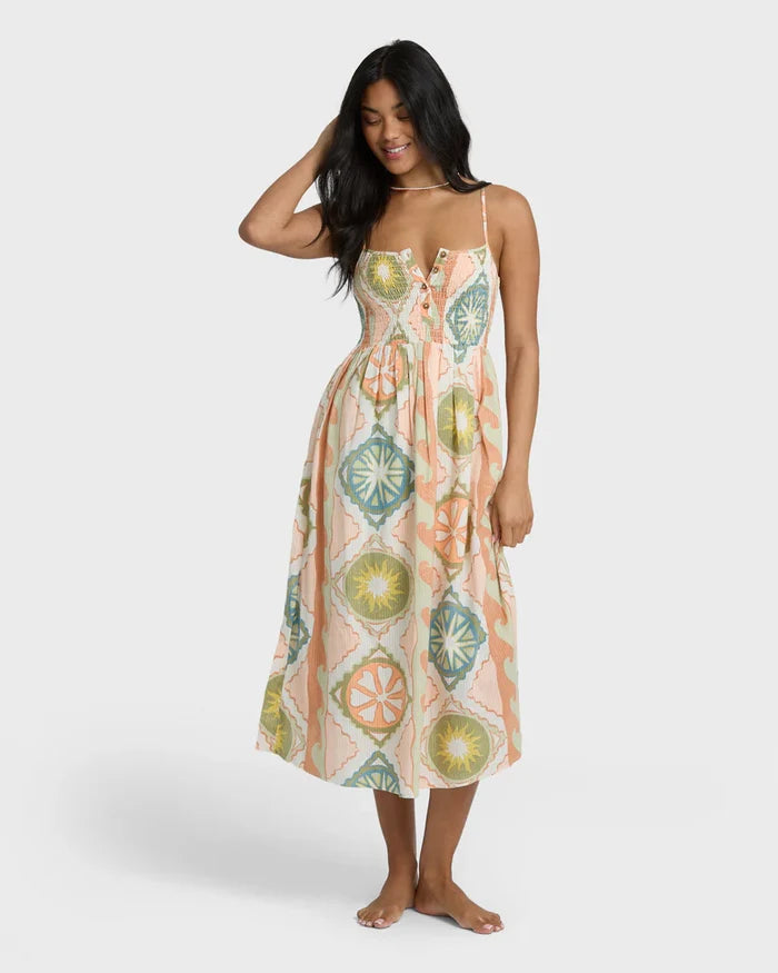 BILLABONG FEVER DREAM MIDI DRESS