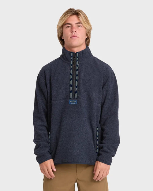 BILLABONG FRONTIER MOCKNECK QUATER ZIP FLEECE