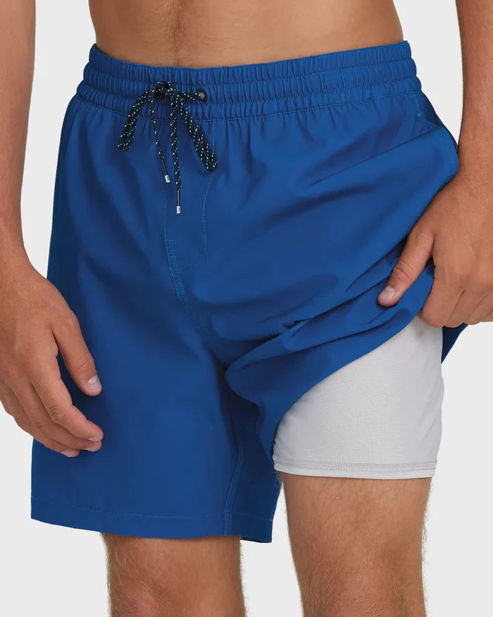 BILLABONG LINEUP SOLID LAYBACK 16" SWIM TRUNKS