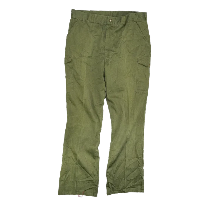 Boy Scouts of America Olive Trousers - Large - Army & Outdoors - Cargo Trousers