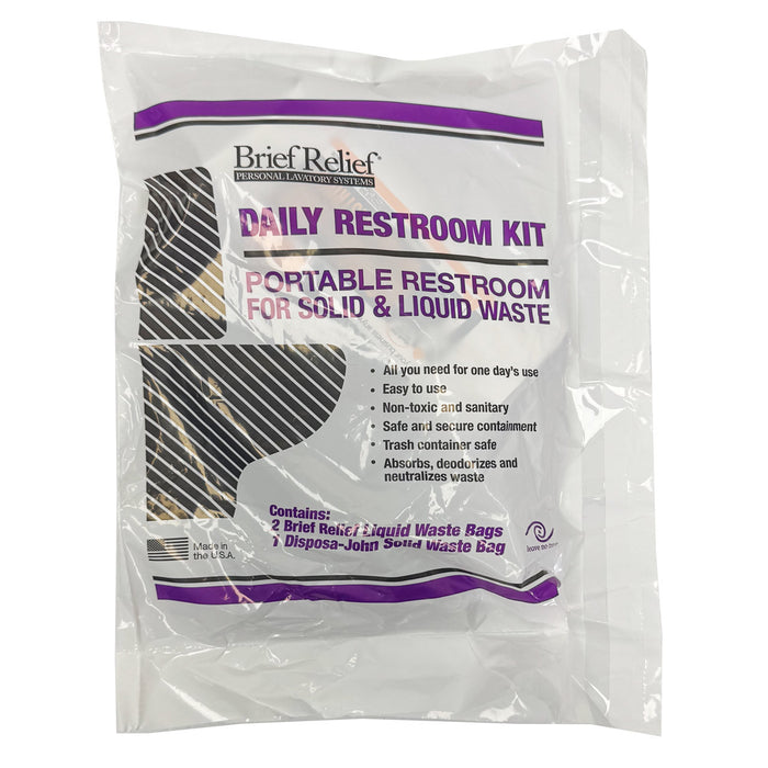 Brief Relief Daily Restroom Kit