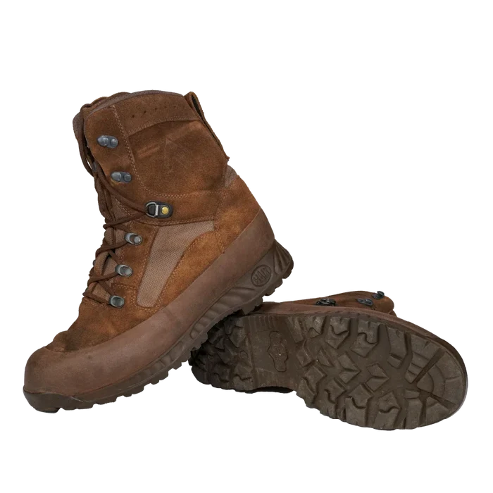 British Army Combat Haix Desert Boots - 10 UK - British Army Surplus - Combat Boots