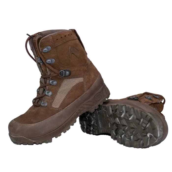 British Army Combat Haix Desert Boots - 4 UK - British Army Surplus - Combat Boots