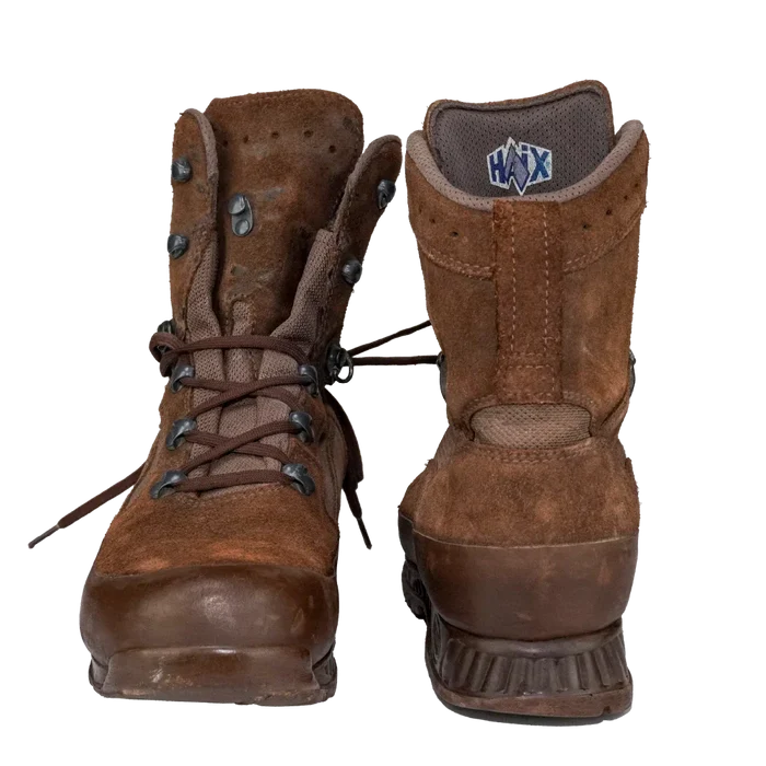 British Army Combat Haix Desert Boots - 8 UK - British Army Surplus - Combat Boots