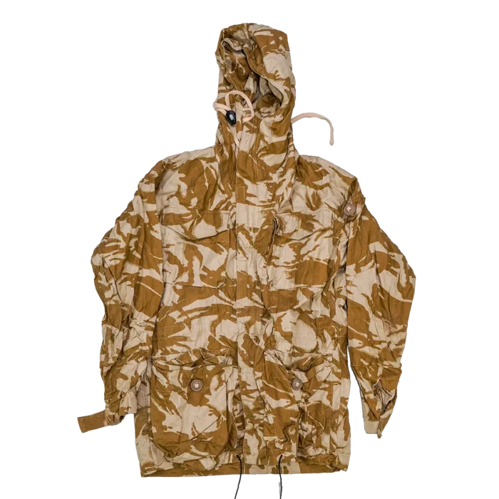 British Army Desert Windproof Jacket - 180/96, Medium - British Army Surplus - Field Jackets