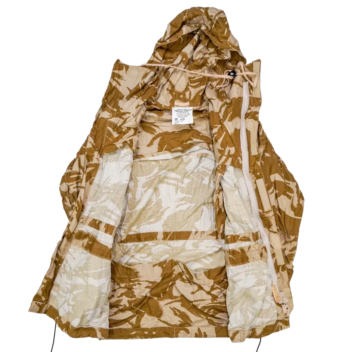 British Army Desert Windproof Jacket - 180/96, Medium - British Army Surplus - Field Jackets