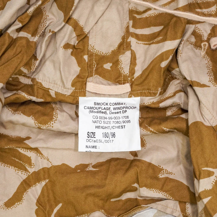 British Army Desert Windproof Jacket - 180/96, Medium - British Army Surplus - Field Jackets