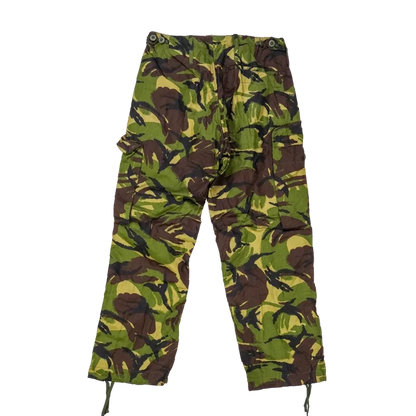 British Army DPM Ripstop Windproof Trousers - 80cm, Medium - British Army Surplus - Combat Trousers