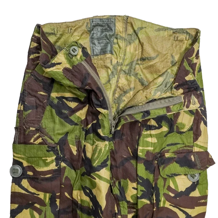 British Army DPM Ripstop Windproof Trousers - 80cm, Medium - British Army Surplus - Combat Trousers