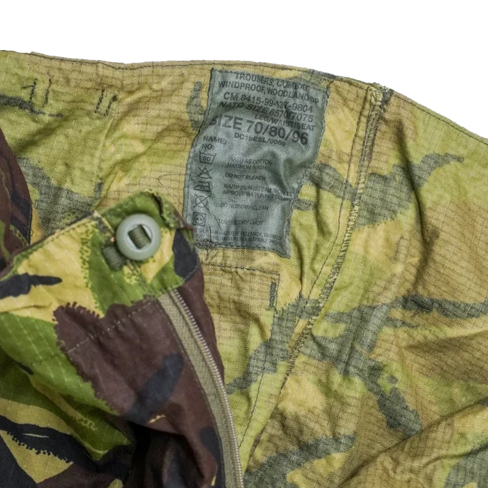 British Army DPM Ripstop Windproof Trousers - 80cm, Medium - British Army Surplus - Combat Trousers