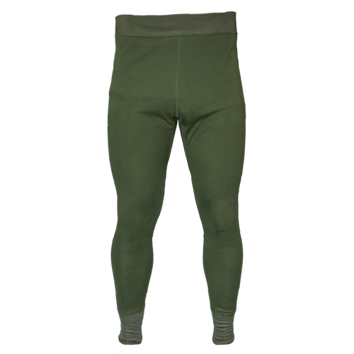 British Army Olive Fleece Lined Long Johns - British Army Surplus - Base Layers