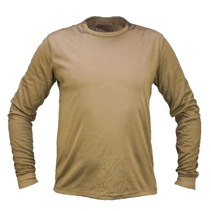 British Army PCS Thermal Fleece Lined Undershirt - British Army Surplus - Base Layers
