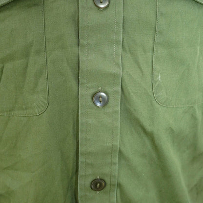 British Olive Short Sleeve Shirt - British Army Surplus - Service Shirts