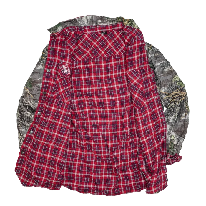 Buck Commander Realtree Reversible Hunting Shirt - XLarge - Army & Outdoors - Field Shirts
