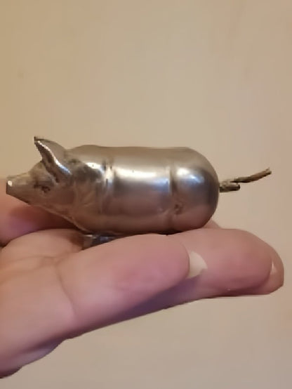 üìèAntique-Inspired Pig Mini Tape Measure